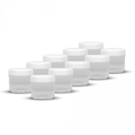 Tégely víztiszta 10 ml / 10 db/csomag (TE1016-10)