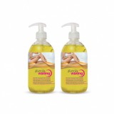 Alveola Waxing Gyantázás Utáni Lemosó Olaj Kamillával 2x300ml (AW9717)