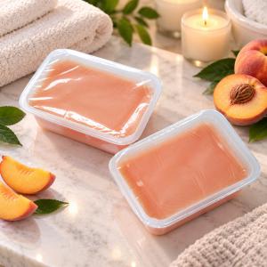 Alveola Waxing Vitaminos Barackos Paraffin 2×500ml (AW9101-PEACH)