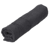 Bob Tuo vegszerálló pamut törölköző 50x85 cm fekete (P005060)