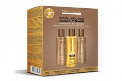 Brasil Cacau Smoothing Protein Szett – 3 lépéses professzionális hajegyenesítő kezelés 3*110 ml
