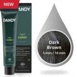 Dandy Hair Color For Men - Ammóniamentes hajfesték - 3 (Sötétbarna)