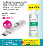 Hordozható ultrahangos peeling készülék + AJÁNDÉK (AE5004)
