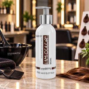 I AM COLOR Vegán Fizikai Hajszínező Gél – Barna – 150 ml – (IP 555336)