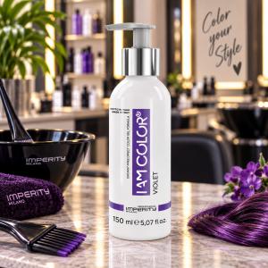 I AM COLOR Vegán Fizikai Hajszínező Gél – Ibolya Lila – 150 ml – (IP 555346)