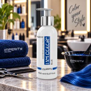 I AM COLOR Vegán Fizikai Hajszínező Gél – Kék – 150 ml – (IP 555342)