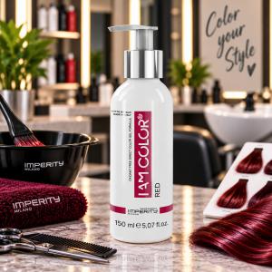 I AM COLOR Vegán Fizikai Hajszínező Gél – Piros – 150 ml – (IP 555341)