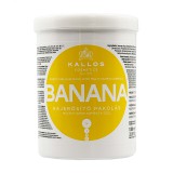 Kallos Banán Hajerősítő Pakolás Multivitamin Komplex-szel 1000ml (1JCLA1110)
