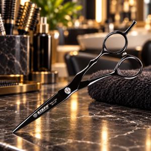 Kiepe Monster Cut Cobalt Hajvágó Olló Black 2814 (6")