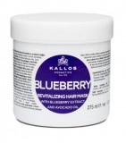 KJMN Fekete Áfonya Revitalizáló Hajpakoló, Száraz, Roncsolt, Kémiailag Kezelt Hajra 275ml (1JCLA2132)