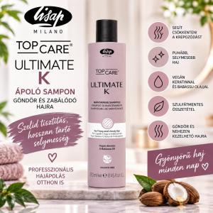 Lisap Top Care Ultimate K hajápoló sampon – 250 ml – (180178000)