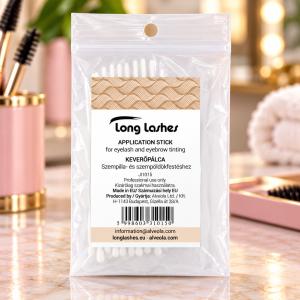 Long Lashes Műanyag Keverőpálcika – 10 db (JI1015)