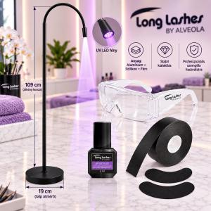 Long Lashes UV LED Szempillaépítés Kezdőcsomag (LLA36005)