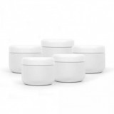 Műanyag tégely 50 ml fehér 5 db/csomag (TÉ9538-5)