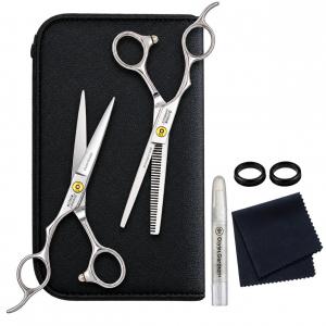 Olivia Garden SilkCut PRO Olló SZETT 5.75 + 6.35 Balkezes (SH-SPST2-CTE57-L)