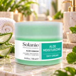 Solanie Aloe Hidratáló Nappali Krém (Félzsíros Nappali Krém) 250 ml