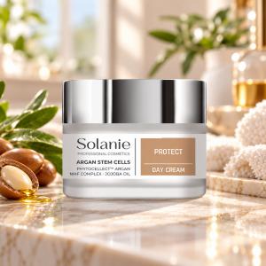 Solanie Argán Növényi Őssejtes Protect Nappali Krém 50 ml