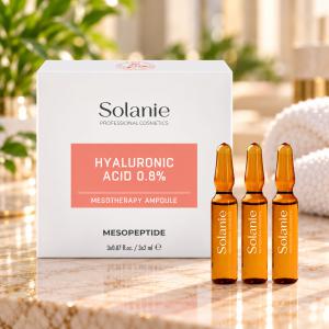 Solanie Hialuronsav 0,8% Mezoterápiás Ampulla 3×2 ml