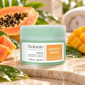 Solanie Papaya-Mangó Dinamizáló Gélmaszk 100 ml