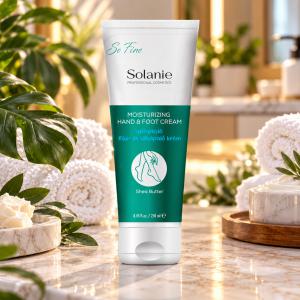 Solanie So Fine Hidratáló Kéz- és Lábápoló Krém Sheavajjal 250 ml