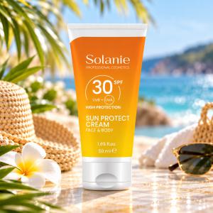 Solanie SPF30 Fényvédő Krém Arcra és Testre 50 ml (Travel size)