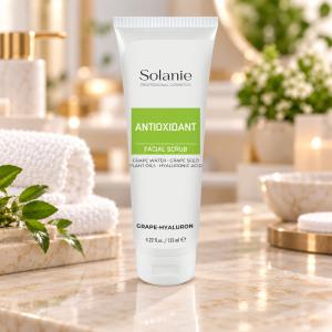Solanie Szőlő-Hialuron Mechanikai Peeling 125 ml