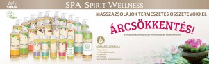 Spa Spirit Wellness Masszázsolaj 1000ml - 9 fajta változatban