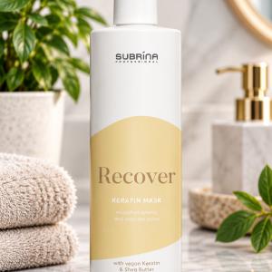 SUBRINA Professional Recover Keratin Maszk Extra Száraz, Sérült Hajra 500 ml (61206)