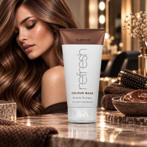 Subrina Professional Refresh Warm Brown Színfelfrissítő Maszk 150ml (60841)