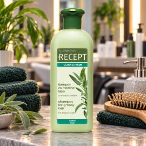 Subrina Recept Clean&Fresh; Sampon Zsíros Hajra 400ml (52214)