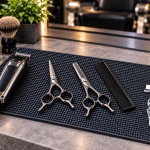 Szilikonos Barber Eszközalátét – 45x30cm (L-23)