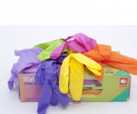 Tutti-Frutti Nitril Kesztyű púdermentes M méret 4x24 db