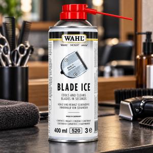 Wahl Blade Ice Spray – 4 az 1-ben hűtő és tisztító spray hajvágógépekhez (400 ml) (2999-7900)