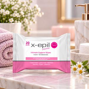 X-Epil Intimo Intim törlőkendő 20db (XE9301)
