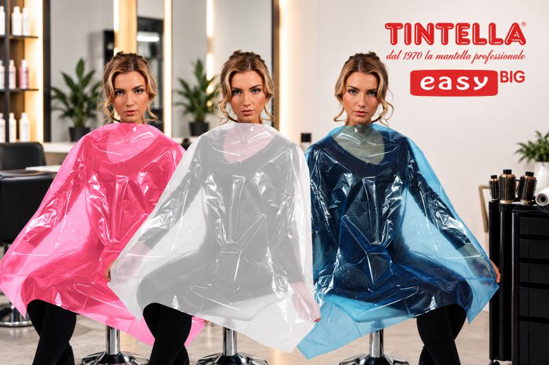 TINTELLA Easy egyszer használatos extra nagy nylon festőkendő – 110 × 130 cm – 30 db – (TE30BIG)