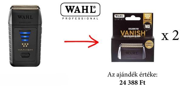 Wahl Vanish 5 Star Series – Professzionális borotva - 08173-716 + AJÁNDÉK 2 doboz Wahl borotva VANISH fólia + kés