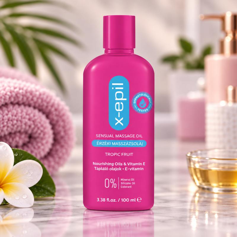 X-Epil érzéki masszázsolaj – 100 ml – (XE9315)