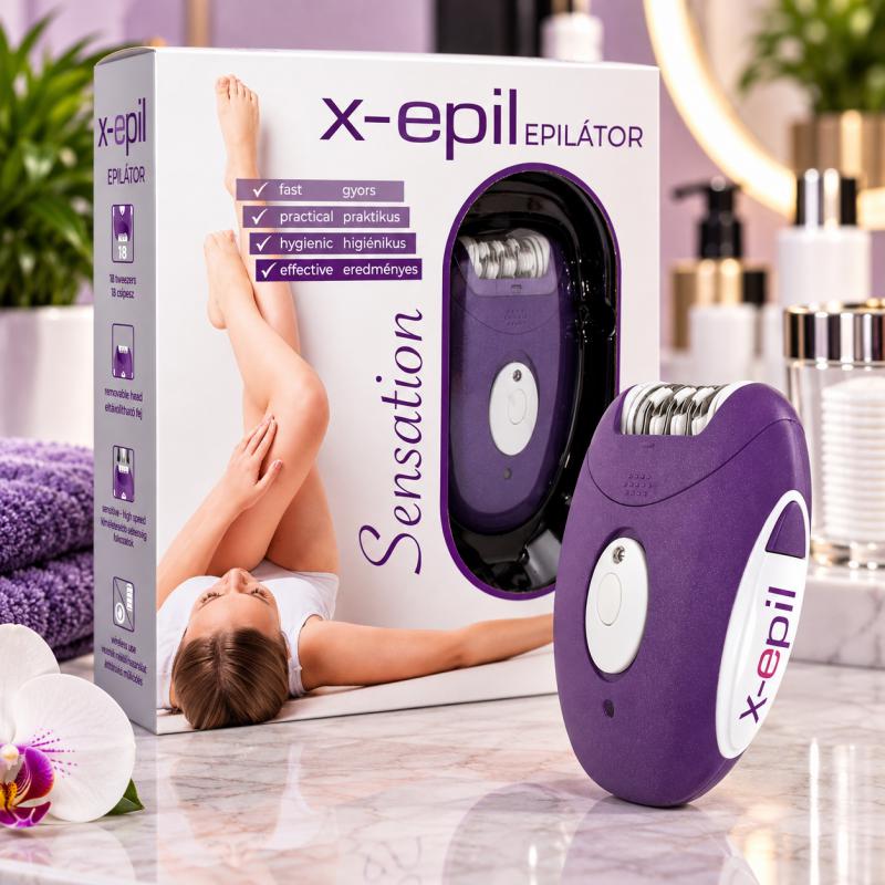 X-Epil Sensation Epilátor – 18 Csipeszes (XE9500)