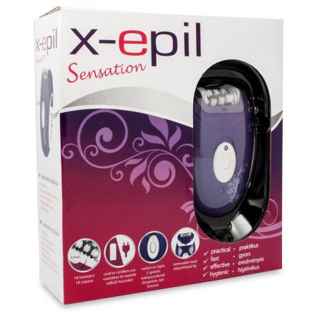 X-Epil Sensation Epilátor 18 csipeszes