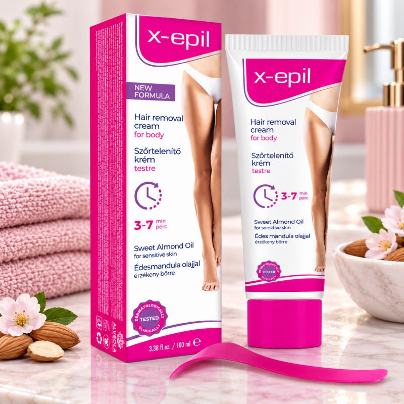 X-Epil Szőrtelenítő krém 100ml (XE9224)