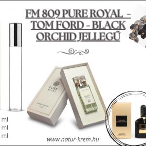 FM 809 Pure Royal UNISEX Mini 15 ml - Tom Ford - Black Orchid jellegű