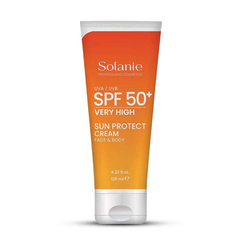 Solanie SPF 50 Napozókrém arcra és testre 125 ml