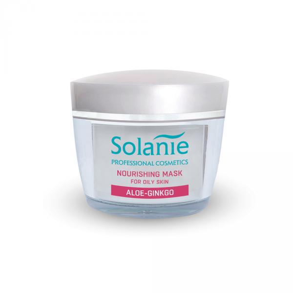 Tápláló pakolás zsíros bőrre - Solanie
