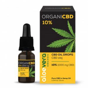 OrganiCBD olaj 10% (1000mg) 10ml