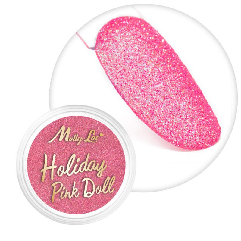 Holiday Pink Doll csillámpor 03