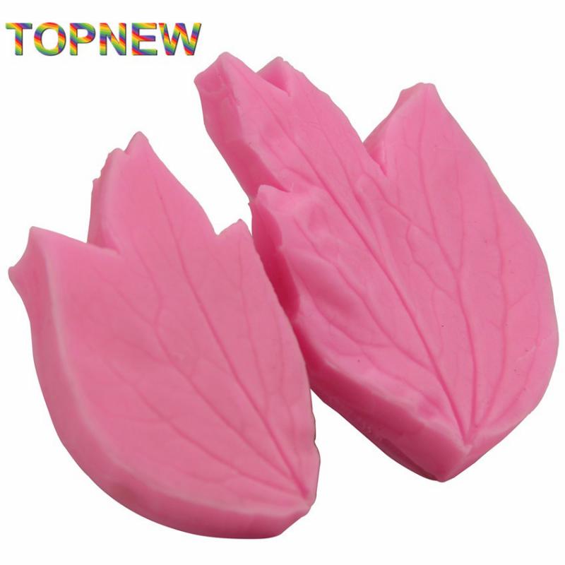 Bazsarózsa levél erező szilikonból