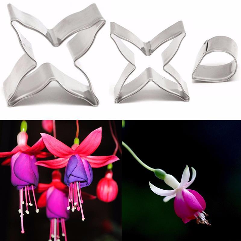 Fukszia szirom kiszúró szett