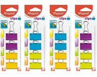 Bindercsipesz, 32 mm, MAPED, vegyes színek /4 db