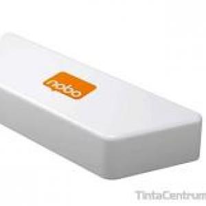 Mágneses táblatörlő fehértáblához, NOBO fehér