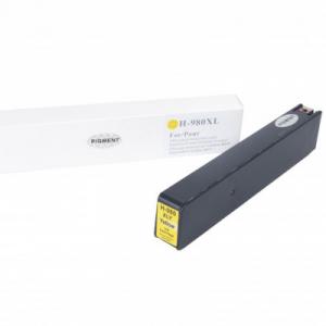 Utángyártott HP D8J09A (980) sárga tintapatron